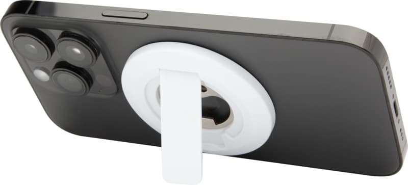 Ain recycled plastic magnetic phone stand with bottle opener  6