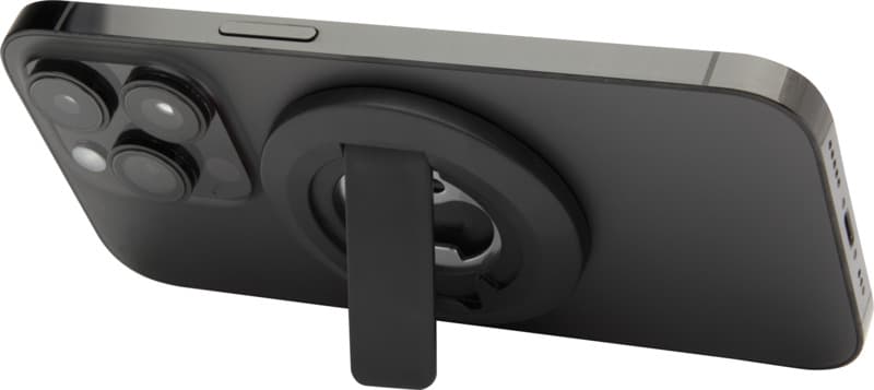 Ain recycled plastic magnetic phone stand with bottle opener  1