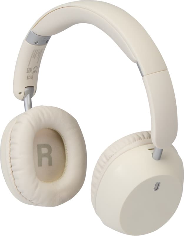 Hoggar recycled plastic over-ear foldeable ANC and ENC headphones 1