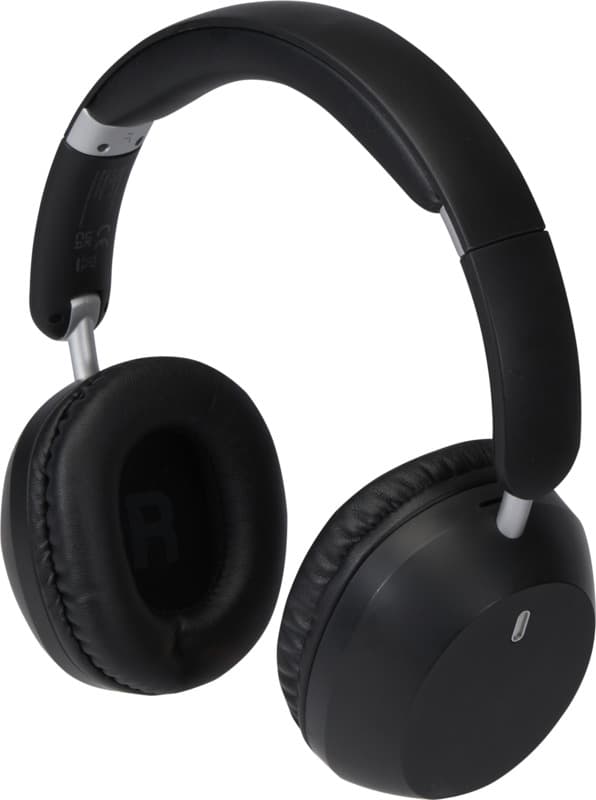 Hoggar recycled plastic over-ear foldeable ANC and ENC headphones 6