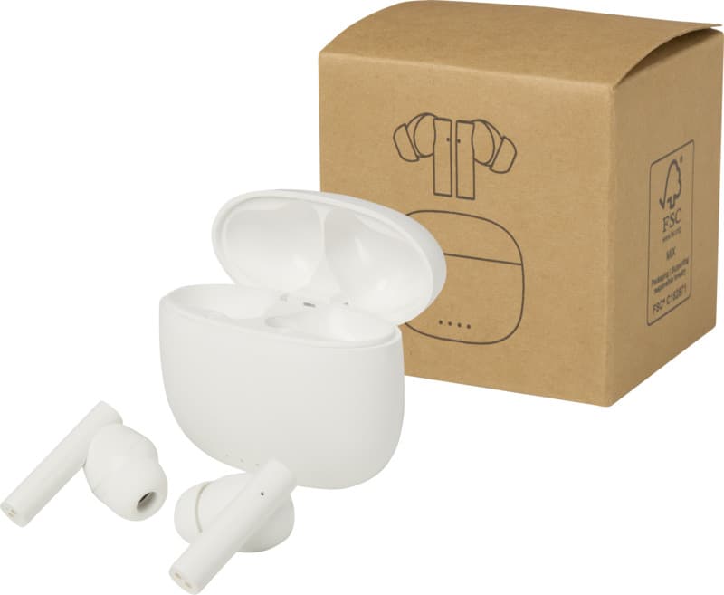 Alterf recycled plastic True Wireless Bluetooth® headset with silicone eartips 9