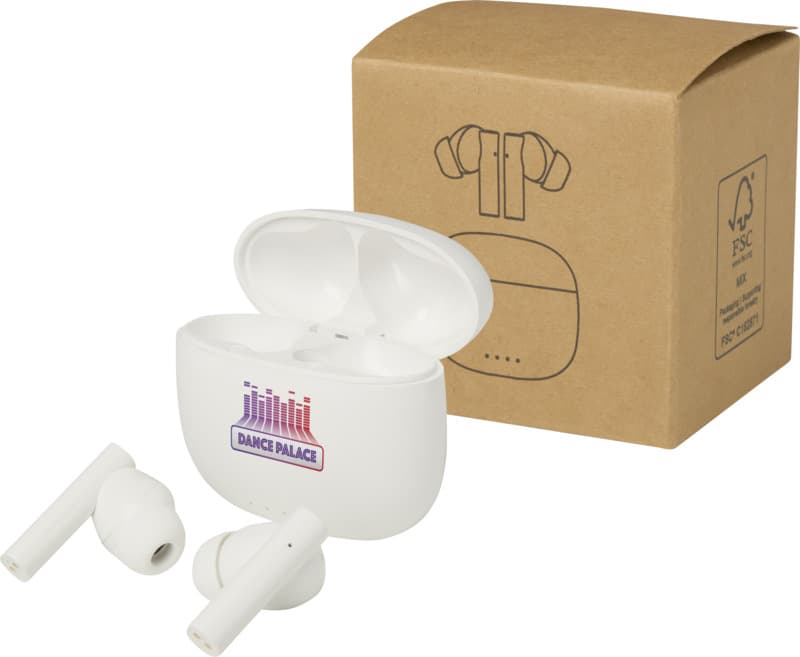 Alterf recycled plastic True Wireless Bluetooth® headset with silicone eartips 16