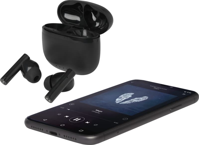 Alterf recycled plastic True Wireless Bluetooth® headset with silicone eartips 6