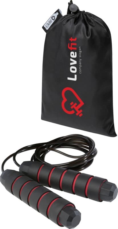Austin soft skipping rope in recycled PET pouch 8