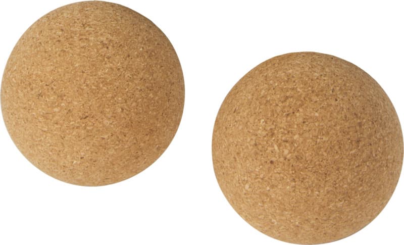 Trikona cork yoga ball - set of 2 4