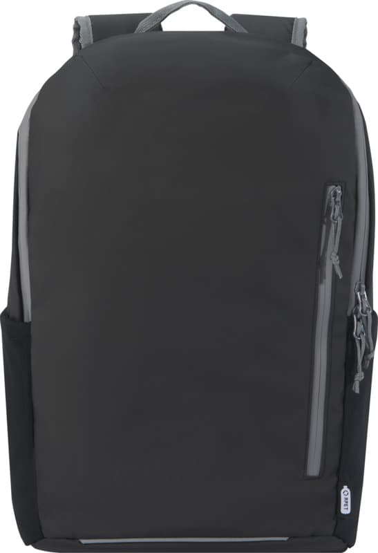 Aqua 15" GRS recycled water resistant laptop backpack 21L 2