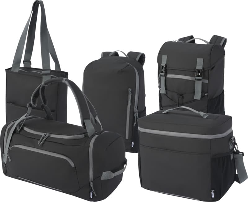 Aqua 15" GRS recycled water resistant laptop backpack 21L 8