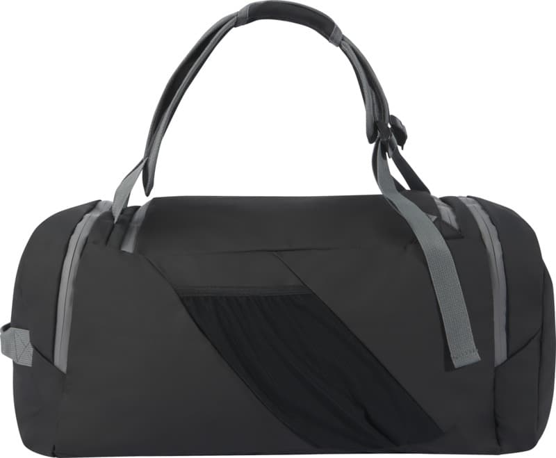 Aqua GRS recycled water resistant duffel backpack 35L 3