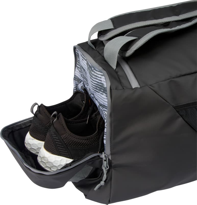 Aqua GRS recycled water resistant duffel backpack 35L 6