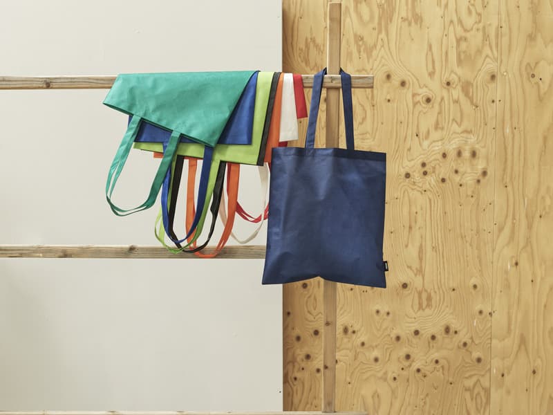 Zeus GRS recycled non-woven convention tote bag 6L 9