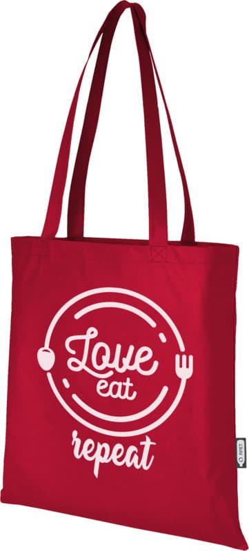 Zeus GRS recycled non-woven convention tote bag 6L 25