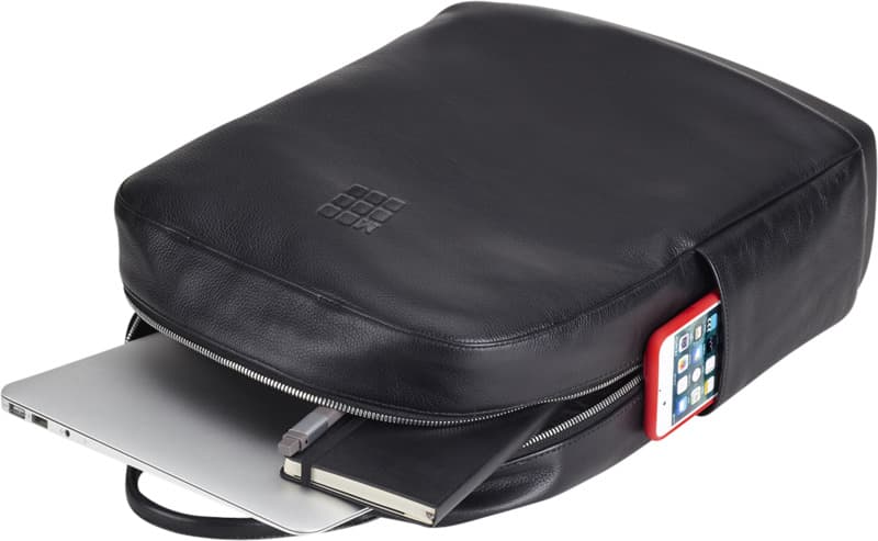 Moleskine Classic leather backpack 5