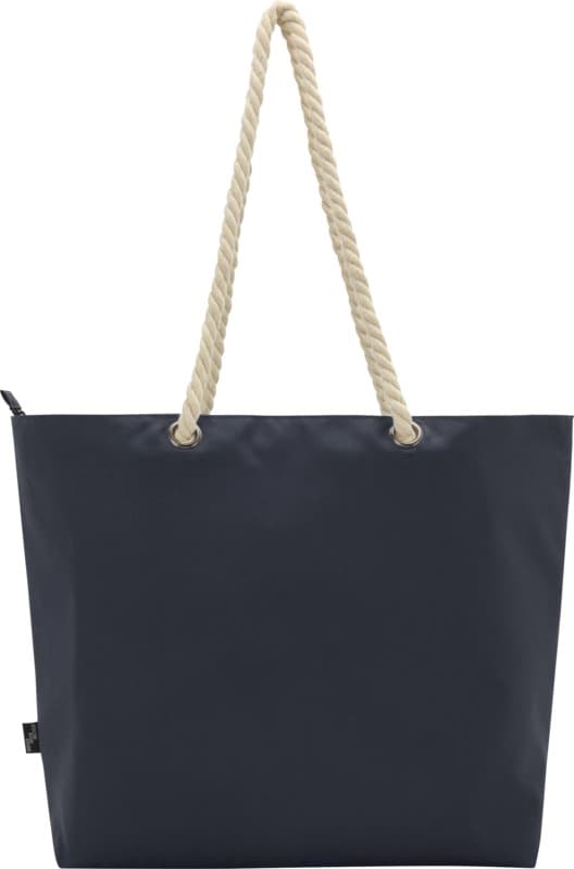 Panama GRS recycled beach cooler tote bag with cord handles 23L 17