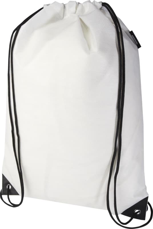 Evergreen GRS recycled non-woven drawstring bag 5L 6