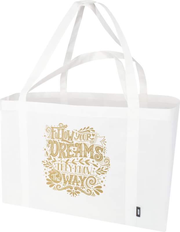 Jumbo GRS recycled non-woven extra large tote bag 65L 10
