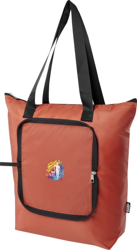 EcoFold RPET foldable tote cooler bag 15L 15