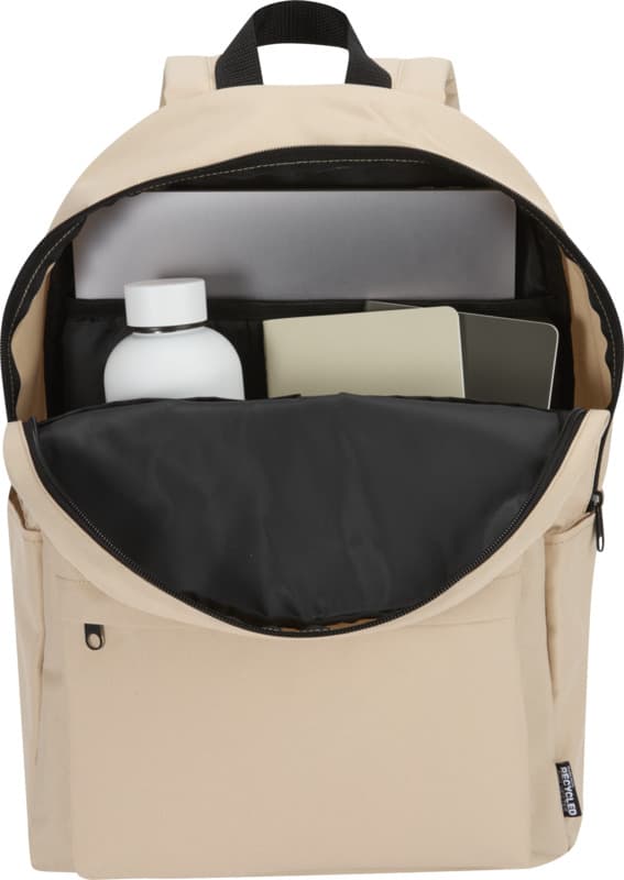 Byron 14" GRS recycled city laptop backpack 16L 4