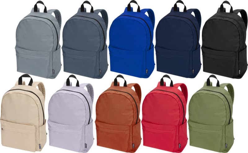 Byron 14" GRS recycled city laptop backpack 16L 62