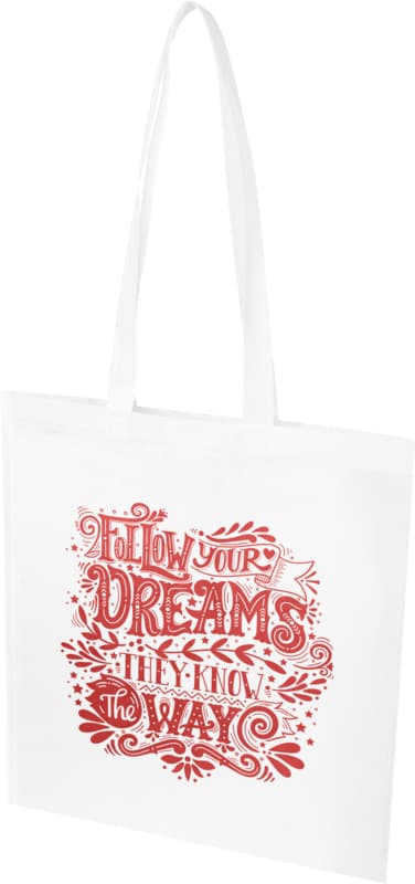 EcoSeal GRS recycled nonwoven convention tote bag 6L 6