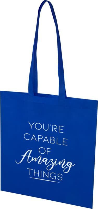 EcoSeal GRS recycled nonwoven convention tote bag 6L 18