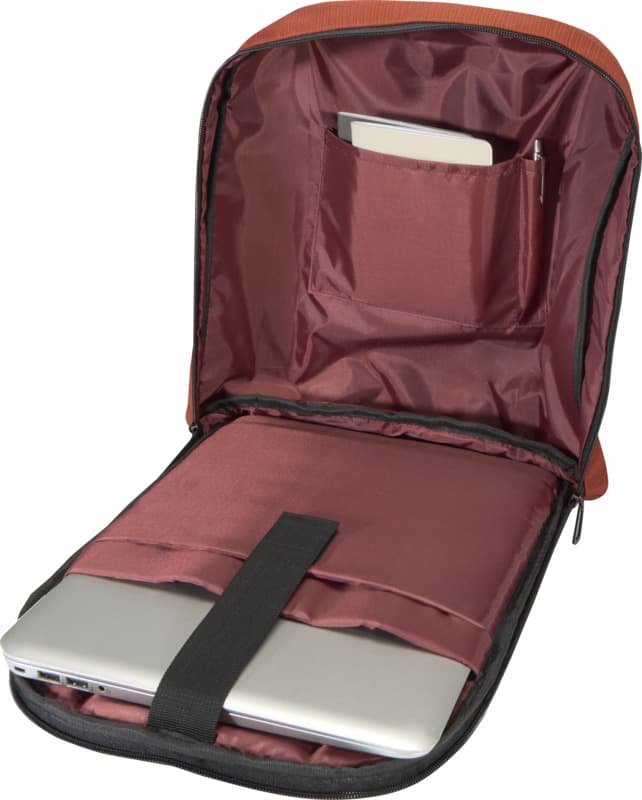 Luma 15" GRS recycled anti-theft laptop backpack 10L 21