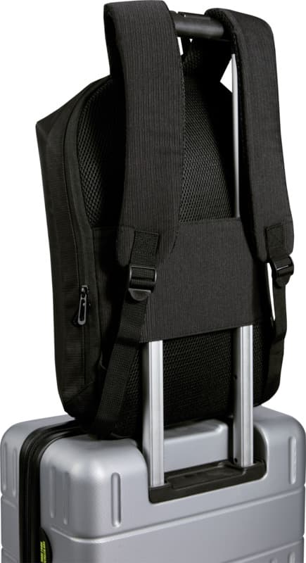 Luma 15" GRS recycled anti-theft laptop backpack 10L 4