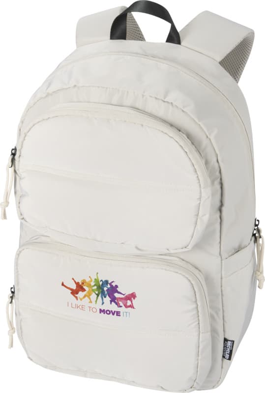 Puffer 15.6" GRS recycled laptop backpack 18L 7