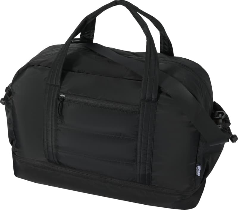 Puffer GRS recycled duffel bag with insulated bottom 30L  1