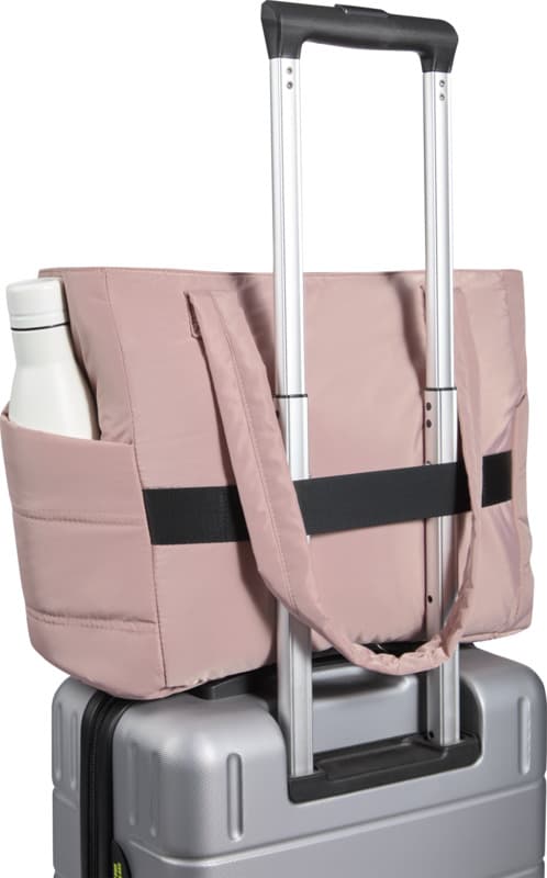 Puffer 15.6" GRS recycled laptop tote bag 18L  10