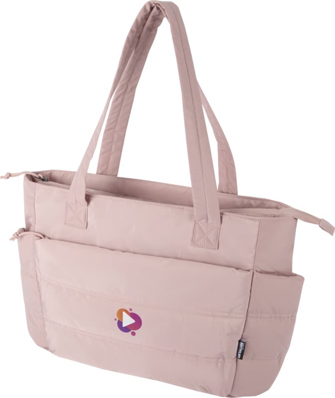 Puffer 15.6" GRS recycled laptop tote bag 18L  14