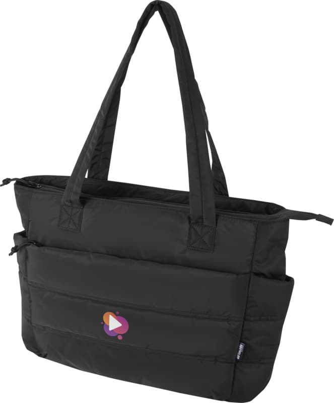 Puffer 15.6" GRS recycled laptop tote bag 18L  21