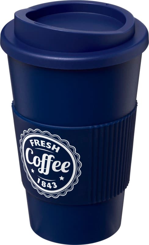 Americano® 350 ml insulated tumbler with grip 150
