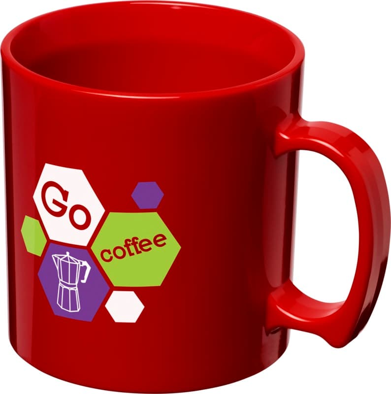 Standard 300 ml plastic mug 16