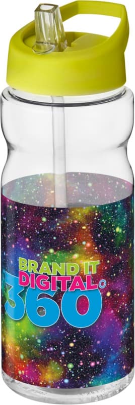 H2O Active® Base 650 ml spout lid sport bottle 55