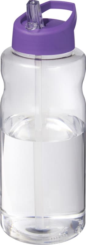 H2O Active® Big Base 1 litre spout lid sport bottle 1