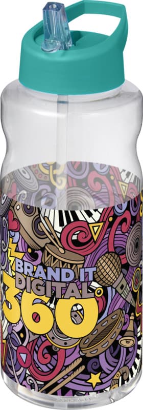 H2O Active® Big Base 1 litre spout lid sport bottle 24