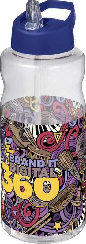 H2O Active® Big Base 1 litre spout lid sport bottle 12