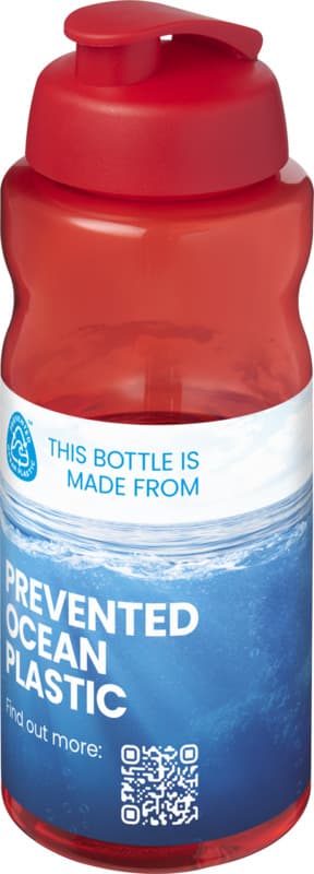 H2O Active® Eco Big Base 1 litre flip lid sport bottle 5