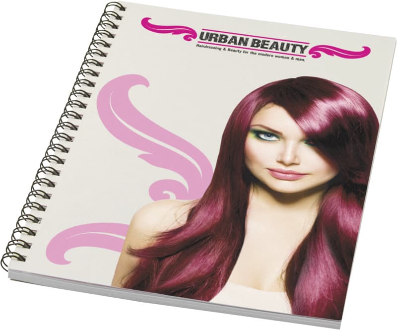 Desk-Mate® A5 colour spiral notebook 1