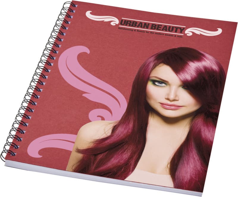 Desk-Mate® A5 colour spiral notebook 5