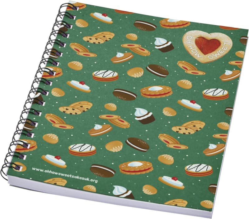 Desk-Mate® A6 colour spiral notebook 13