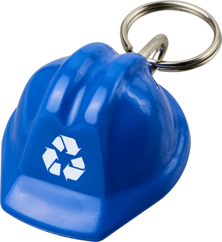 Kolt hard hat-shaped recycled keychain 12