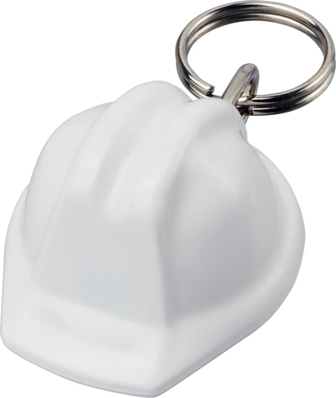 Kolt hard hat-shaped recycled keychain