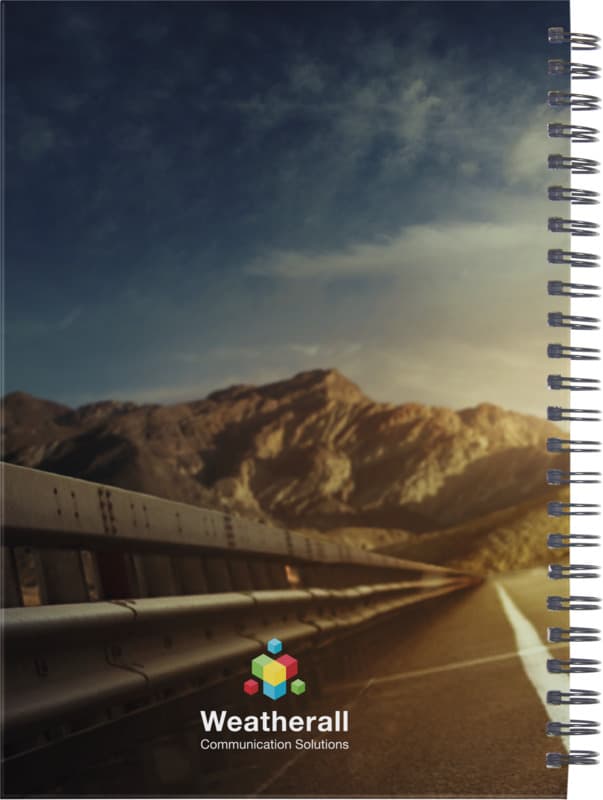 Desk-Mate® A5 hard cover undated diary 7