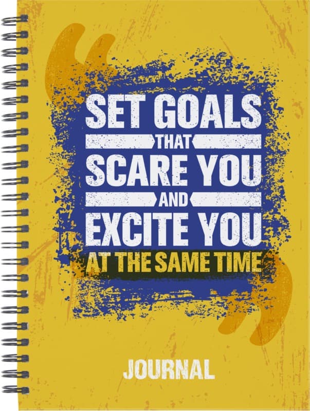 Desk-Mate® A5 hard cover journal 6