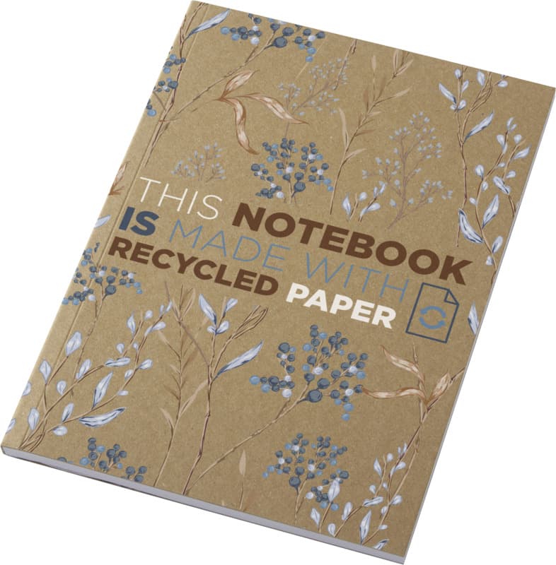 Novella Austen A5 recycled soft cover kraft notebook - 50 sheets  1