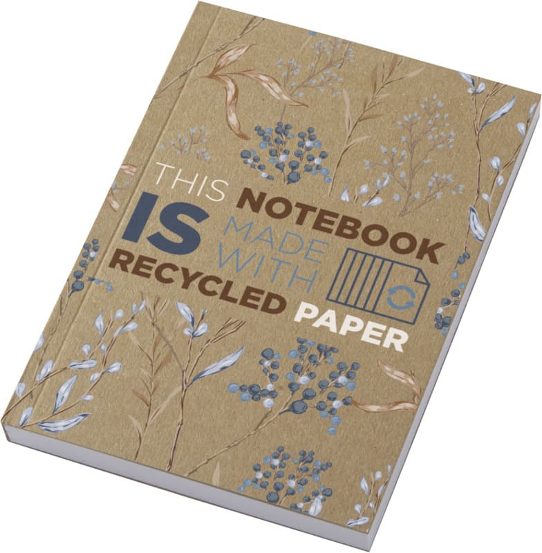 Novella Austen A6 recycled soft cover kraft notebook - 100 sheets 1