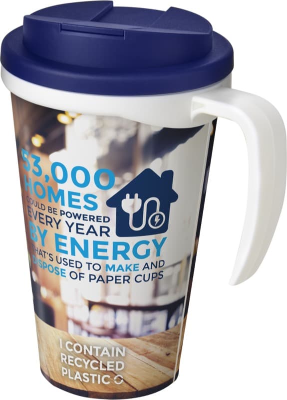 Brite-Americano® Grande 350 ml mug with spill-proof lid 43