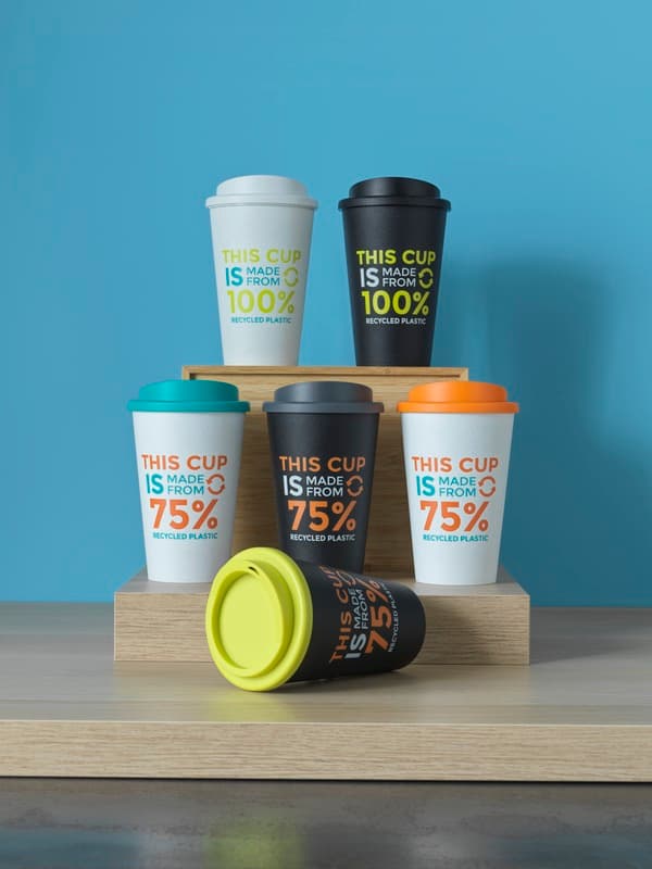 Americano® Eco 350 ml recycled tumbler 9
