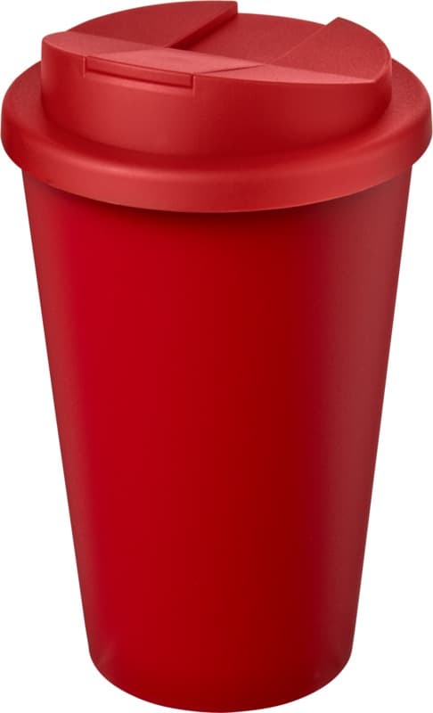 Americano® Eco 350 ml recycled tumbler with spill-proof lid 101